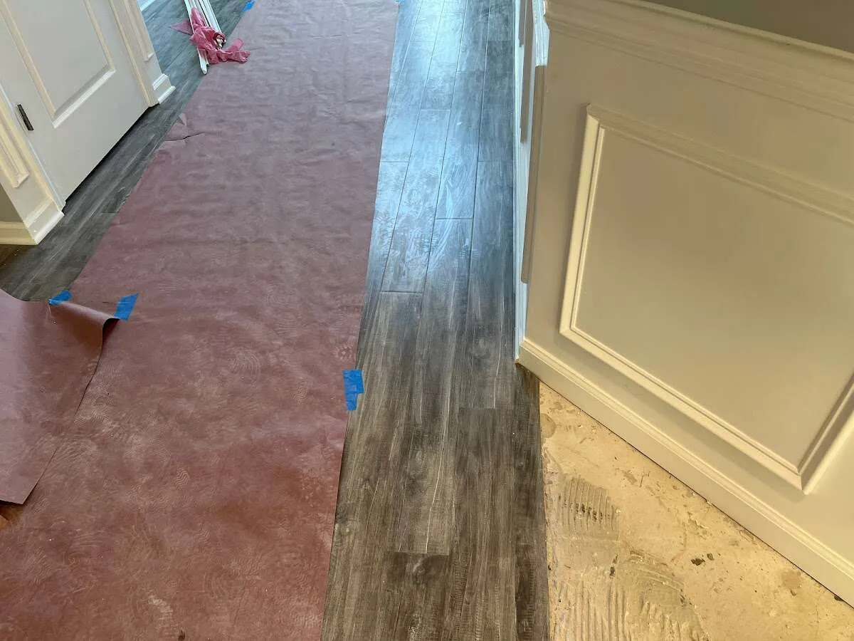 Completed marble shower restoration in Bethany